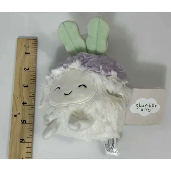 Slumberkins Patchlings Garden Patch Vegetables Turnip mini plush lovey cute - Picture 3 of 3
